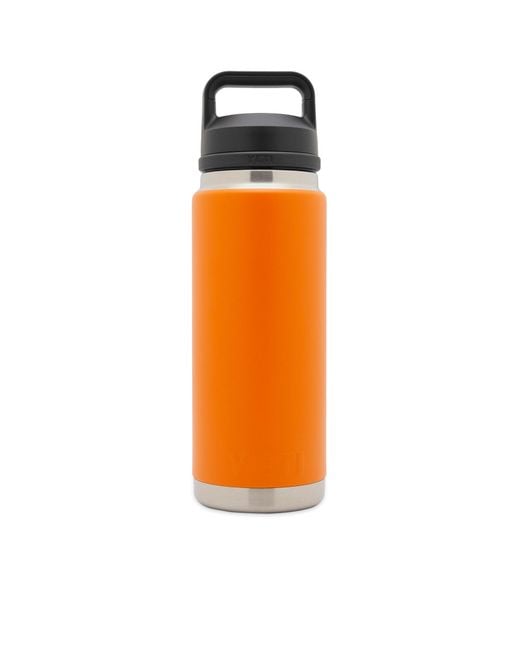 Yeti Orange 26Oz Rambler Bottle