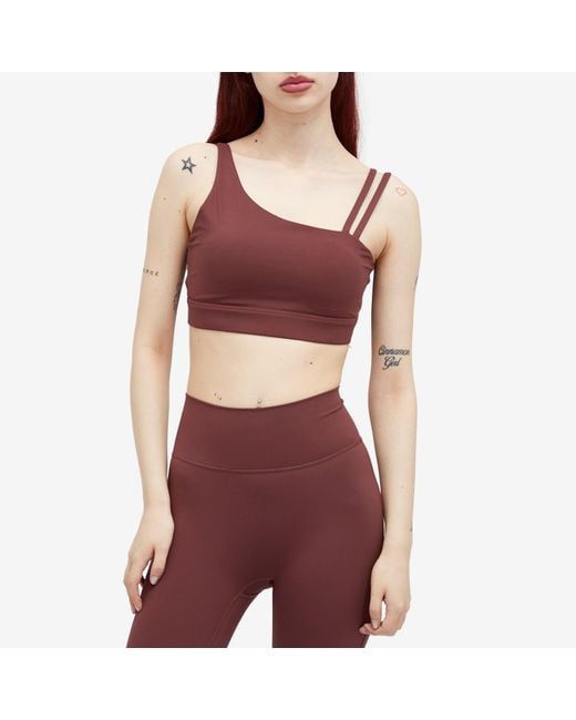 ADANOLA Purple Ultimate Double Strap Bralette
