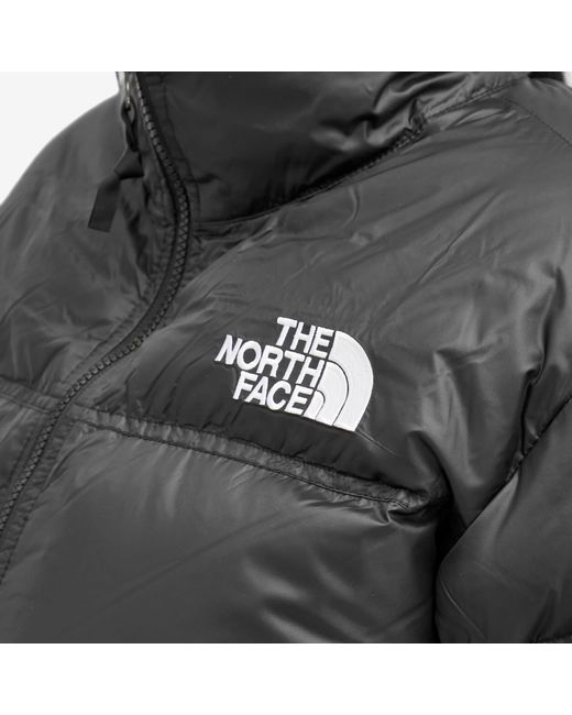 The North Face Gray Nuptse Short Jacket