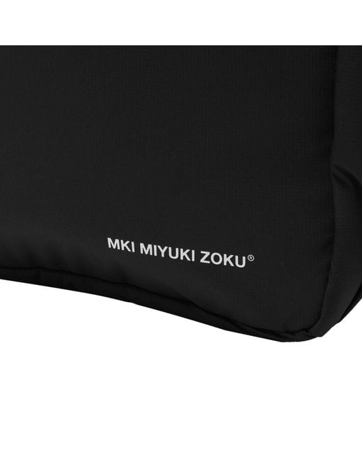 MKI Miyuki-Zoku Black Ripstop Tote Bag for men
