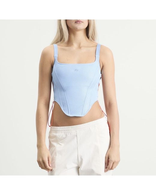 Adidas Blue X Miaou Corset Top