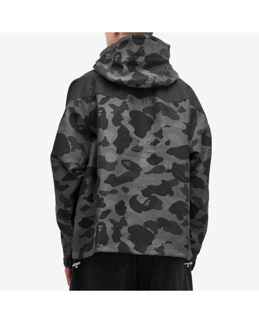 A Bathing Ape Black Snowboard Jacket for men