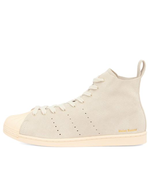 Adidas Natural X Wales Bonner Superstar Hi