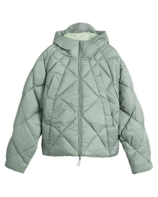 About Blank Green Down Puffer for men