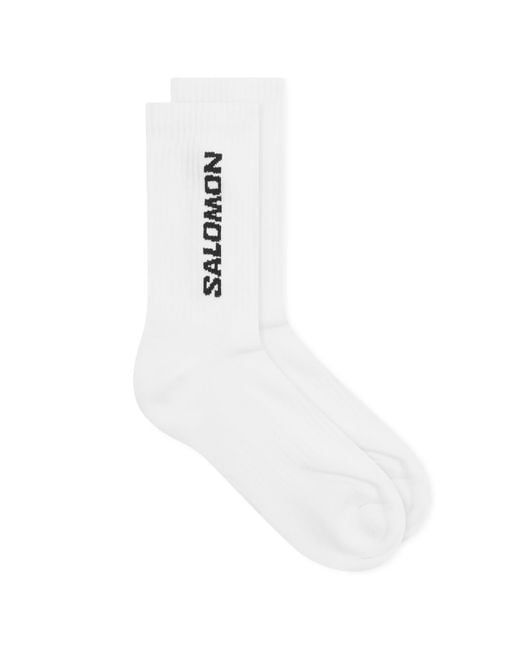 Salomon Black Everyday Crew Sock 3-Pack for men