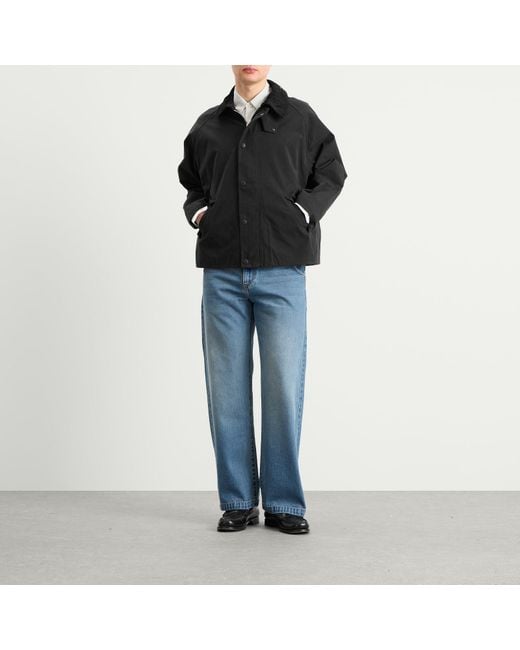 Barbour Black Os Transporter Casual Jacket for men