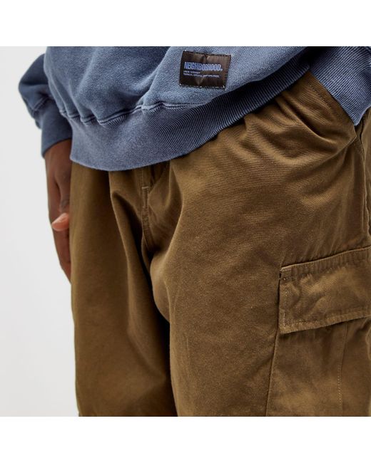 Neighborhood Brown Bdu Cargo Trousers for men