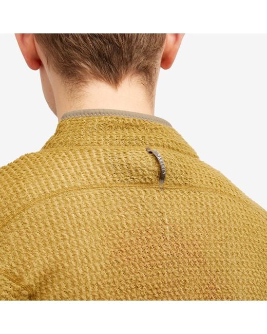 Satisfy Ghostfleece Ad Light Half-Zip Sweatshirt in Green for Men