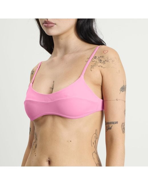 Fruity Booty Pink Bream Bikini Top