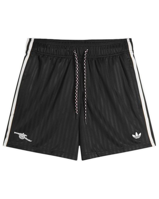 Adidas Black Arsenal Fc Icon Shorts for men