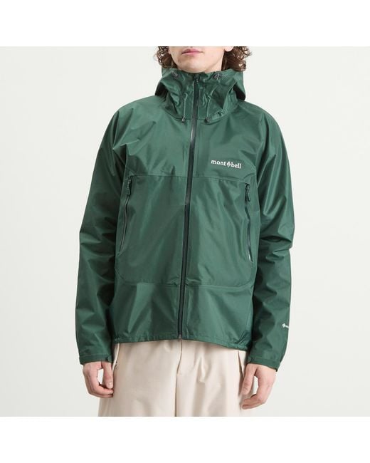 Montbell Green Rain Dancer Jacket for men