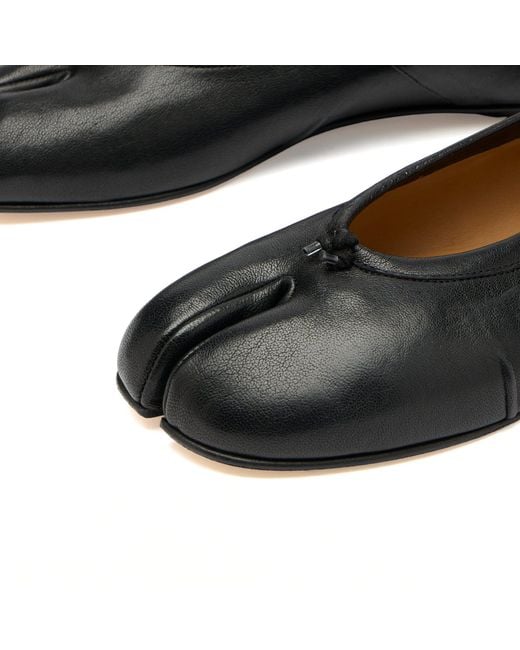 Maison Margiela Black Tabi Ballerinas