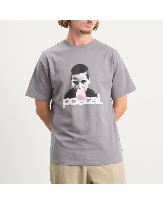 Postalco Gray Speak No T-Shirt for men