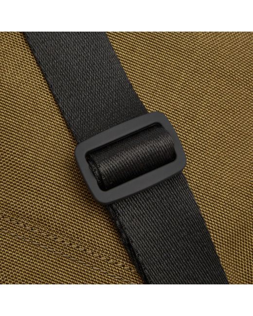 Stone Island Green Resin Treated Cordura Cross Body Bag for men