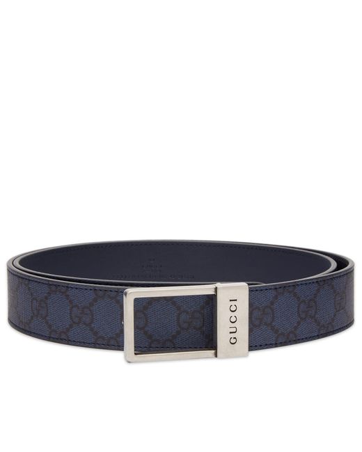 Gucci Blue Gg Supreme H2O Belt for men