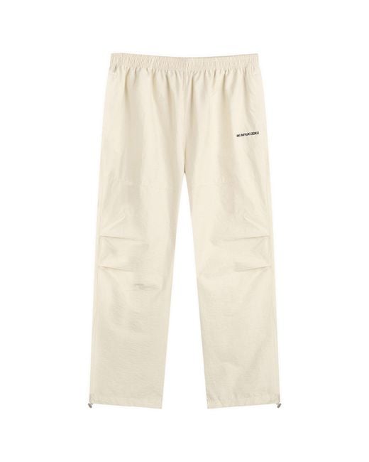 MKI Miyuki-Zoku Natural Washed Cotton Nylon Parachute Pants for men