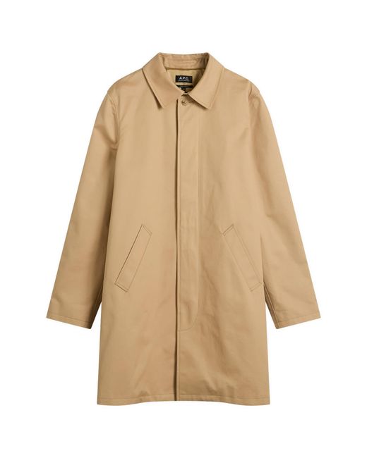 A.P.C. Natural City Mac Jacket for men