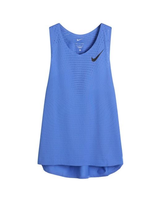Nike Blue Running Aeroswift Vest