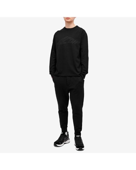DSquared² Black Relax Dean Fit Pants for men