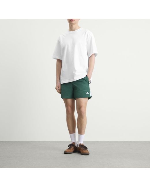 Adidas Green Sprinter Shorts for men
