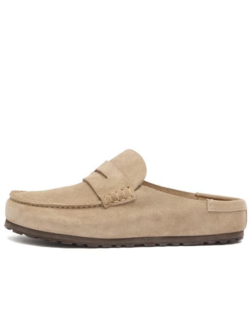 Birkenstock Naples Narrow Fit Wrapped Leve in Natural | Lyst UK