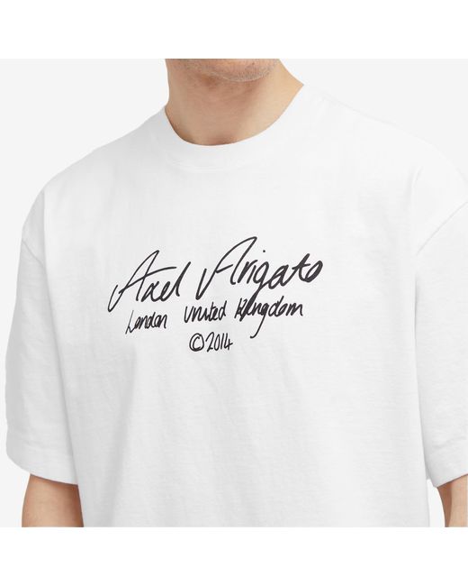 Axel Arigato White Essential T-Shirt for men