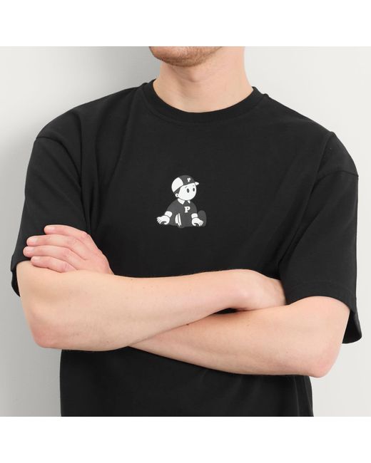 Pawa Speed Sports Black Boy T-Shirt for men
