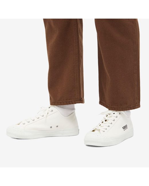 Neighborhood White X Moonstar Gr Low Sneakers for men