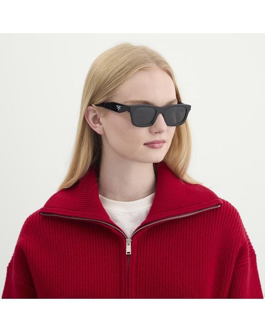 Prada Gray C06S Sunglasses