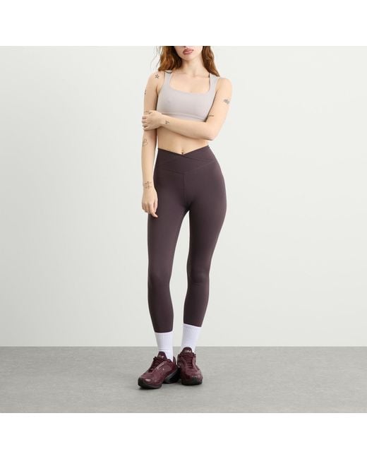 Nike White Zenvy Sports Bra