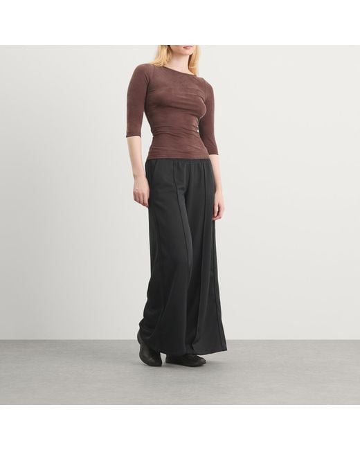 Nike Gray Wide Legged Track Pant