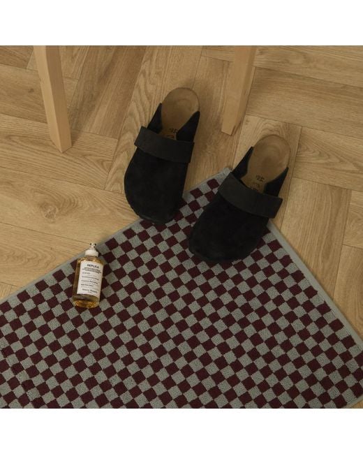 BAINA Brown Beppu Bath Mat