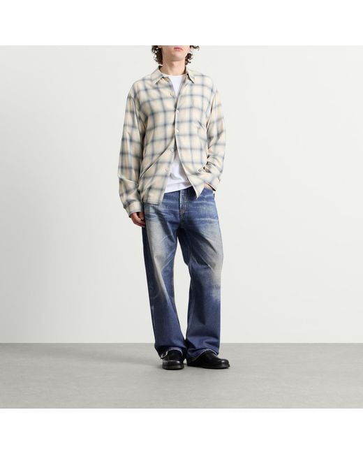 Our Legacy Blue Print Third Cut for men