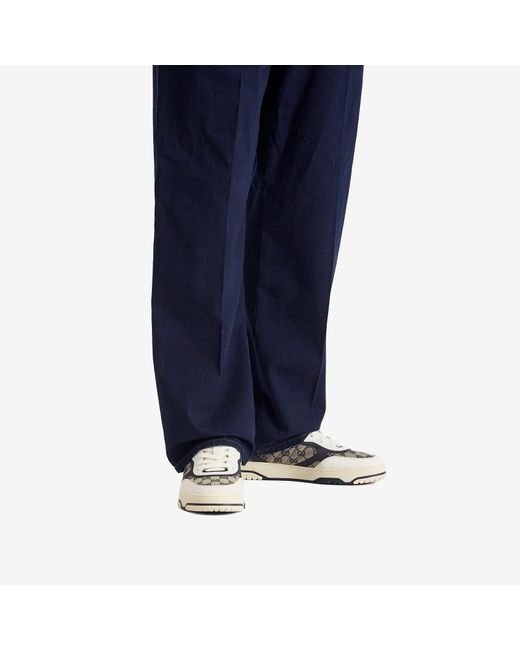 Gucci White Re-Web Monogram Sneaker for men