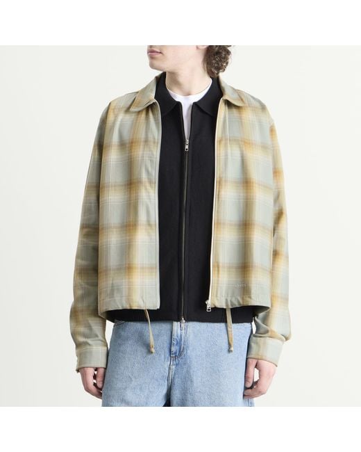 Forét Green Loft Zip Overshirt for men