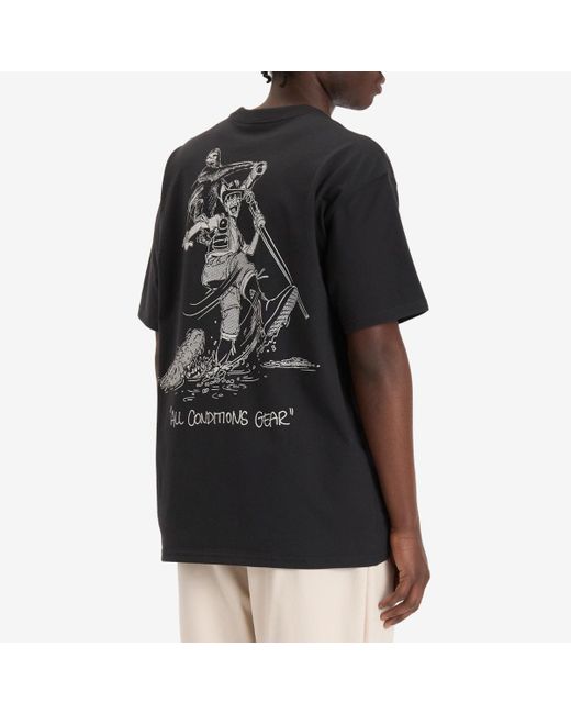 Nike Black Acg Dri-Fit T-Shirt for men