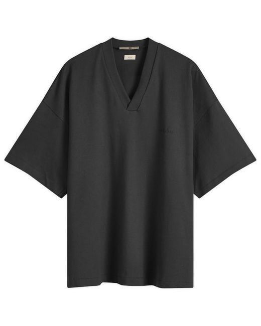 国内発送☆FEAR OF GOD☆V-NECK T-SHIRT/JET BLACK V-neck-T-Shirt---Jet-Black--