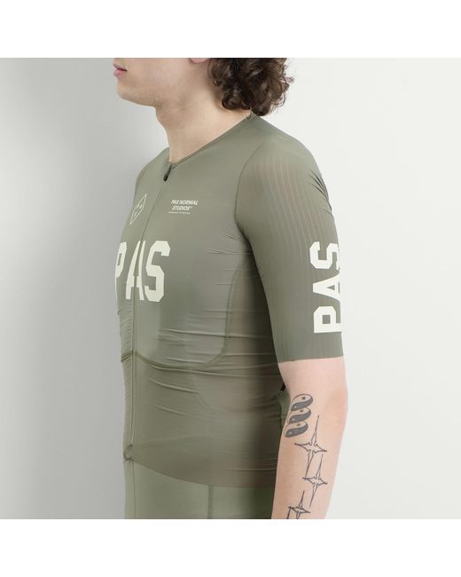 Pas Normal Studios Green Pas Mechanism Pro Jersey for men