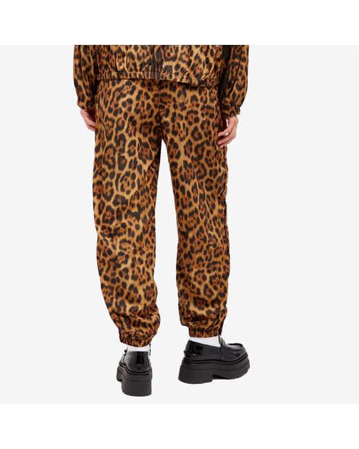 Leopard best sale track pants