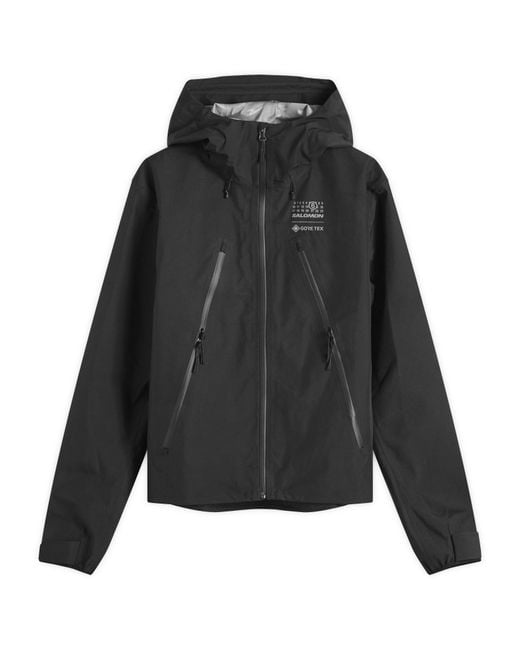 MM6 by Maison Margiela X Salomon Sports Jacket in Black for