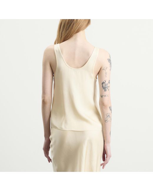 Anine Bing Natural Lea Top
