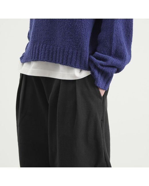 Beams Plus Gray Balloon Wide Sweat Pants for men