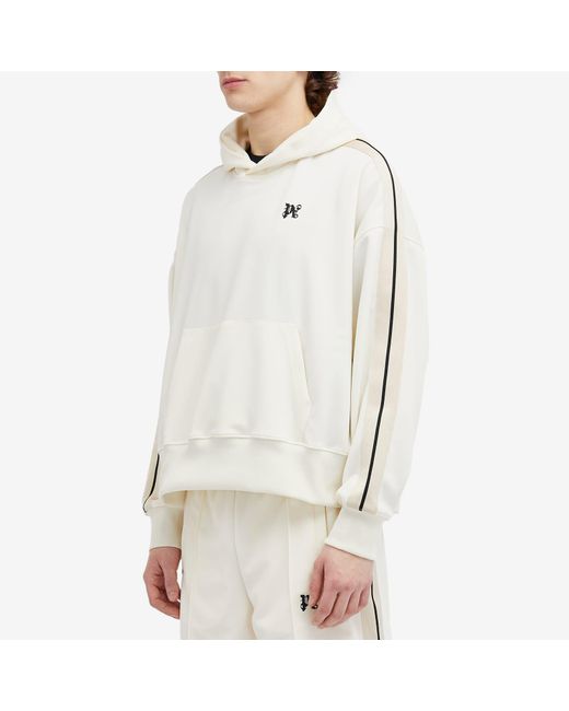 Palm Angels Natural Monogram Pa Popover Hoody for men