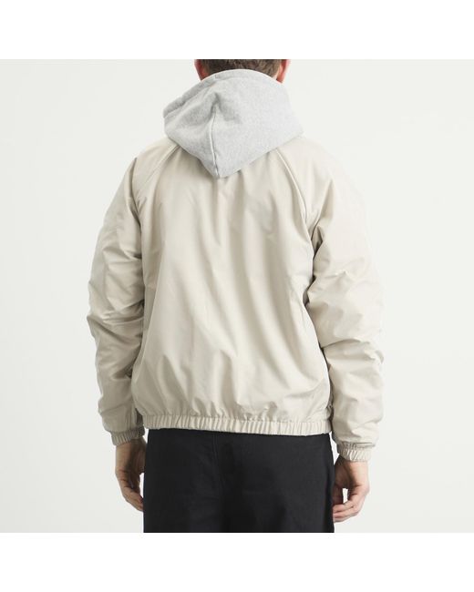 Dime Gray Reversible Chilling Fleece Jacket for men
