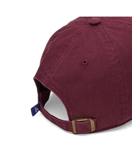 '47 Purple 47 La Dodgers Clean Up Cap