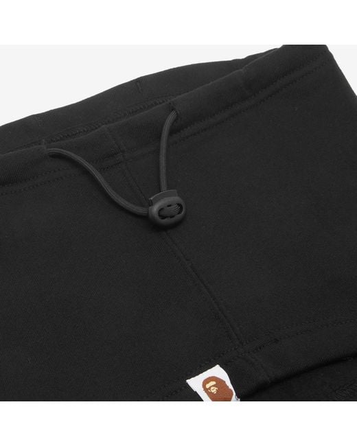 A Bathing Ape Black Shark Neck Warmer for men