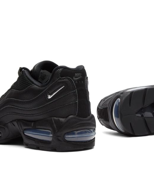 Nike Black Air Max 95 Big Bubble Sneaker