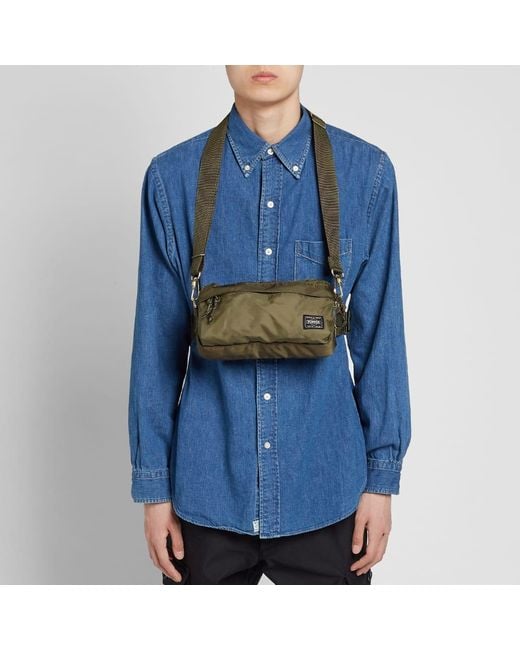 Porter Synthetic 2 Way Waist Bag in Green for Men - Lyst