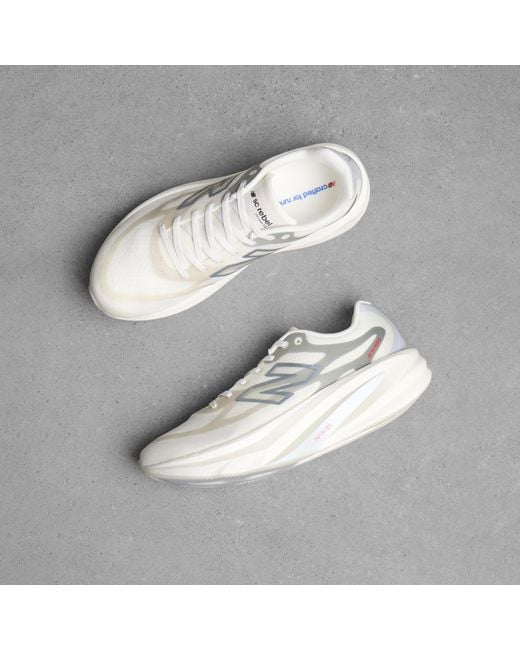 New Balance White Rebx Sneaker