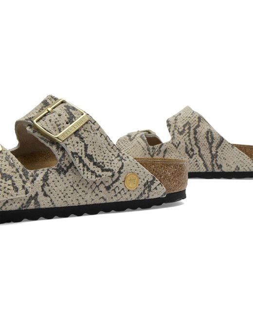 Birkenstock Brown Arizona Print Leve